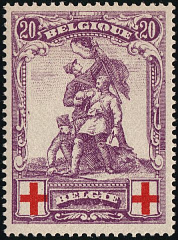 Postzegels de Mérode